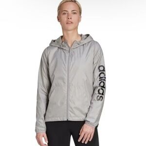 {Adidas} Women's Light Gray Utility Jacket